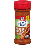 McCormick Perfect Pinch Rotisserie Chicken Seasoning, 5 oz – One Bottle, Multiple Proteins for a Clutter-Free Spice Shelf