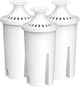 FilterLogic NSF Certified Water Filter 6-Pack for Brita Pitchers – Family-Safe Drinking Water for Nursery & Kitchen