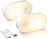 Lyridz Rechargeable Baby Night Light for Nursery and Bedroom, Soft Warm Glow Motion Sensor Light That Won't Wake Sleeping Toddlers