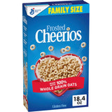 Frosted Cheerios Heart Healthy Cereal – Nostalgic 90s Birthday Gift for Childhood Cereal Fans, 18.4 oz