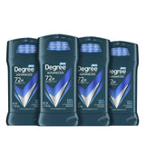 Degree Men Cool Rush Antiperspirant 4-Pack – Post-Workout Cool Down Ritual with Motion-Activated Arctic Freshness