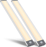 Brilliant Evolution Motion Sensor Light Bar – Flameless Nightlight for Stairways and Hallways, Rechargeable Battery-Powered Safety Light