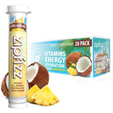 Zipfizz Daily Energy Tubes – Study Session Companion, Sugar-Free Focus Stack for College and Grad Students