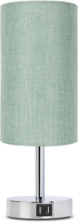 Yarra-Decor Minimalist Touch Lamp – Clean-Line Bedroom Side Table Light with USB Charging