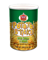 Better Made Potato Sticks 5oz Canister - Crunchy Bite-Size Shoestring Chips for Playdates, School Lunches, and Car Rides