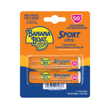 Banana Boat Sport Ultra SPF 50 Lip Balm – Stocking Stuffer Gift for Skiers and Surfers, 2 Pack