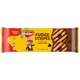 Keebler Fudge Stripes Original Cookies 11.5 Oz. Pouch – After-School Snack for Kids