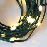 QBIS Battery Fairy Lights – Warm White Micro LEDs for Living Room Mantel and Cozy Bedroom Ambiance