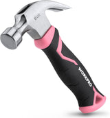 WORKPRO Pink Ribbon Claw Hammer – Thoughtful Breast Cancer Awareness Gift for Mom and Best Friend