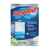 DampRid Hanging Moisture Absorber 3 Pack – Bedroom Closet Dehumidifier for Better Sleep & Fresh Air