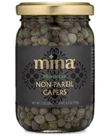 Mina Moroccan Capers Non Pareil 7 oz – Simple Mediterranean Seasoning for Low-Sodium Wellness Kitchens