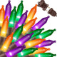 150 Count - Orange Purple Green-Brown Wire