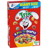 Trix Cereal – Resealable Travel-Friendly Snack for Picnics, Car Rides, and Camping
