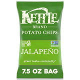 Kettle Brand Potato Chips Krinkle Cut Truffle and Sea Salt, 7.5 Oz – Premium Clean-Label Chips for Relaxing at Home