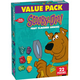 Scooby-Doo Fruit Flavored Snacks Gluten Free 22 Pouch Themed Birthday Party Favor for Kids