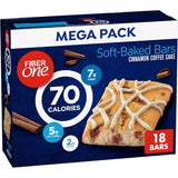 Fiber One Cinnamon Coffee Cake Bar for Calorie-Conscious Self-Care, Mega Pack Fiber-Rich Guilt-Free Treat