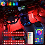 Keepsmile Interior Car Lights – Family Safe LED Under Dash Lighting, Low Heat Touchable for Teen Drivers
