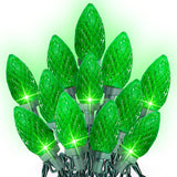 Dazzle Bright C9 String Lights – Cozy Living Room Christmas Tree Decor, 66 ft Multicolor LED