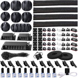 N NOROCME 192-Piece Cable Management Kit — Minimalist Home Office for Clean-Line Living