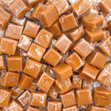 Caramel Cubes Candy – Camping and Hiking Trail Snack, Individually Wrapped Chewy Caramels in a Portable 1 Lb Bag