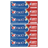 Crest Travel Toothpaste Tubes – Compact 0.85 oz Fluoride Paste for Nightly Wind-Down Ritual, Mild Mint Pack of 4