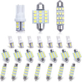 CarLed Co 24-Piece LED Interior Bulb Set – Stocking Stuffer Gift for Car Owners and DIY Auto Hobbyists