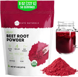 Kate Naturals Raw Beetroot Superfood Powder for Juices – Antioxidant-Rich Wind-Down Wellness Staple