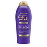 OGX Extra Strength Biotin & Collagen Shampoo – Simple One-Step Volume for an Uncluttered Shower, 25.4 fl oz