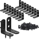 FATLODA L Bracket Set – Home Office Workshop Bracket for Wobbly Desk Repairs and Custom Shelving