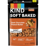 KIND Soft Baked Granola – Dark Chocolate Peanut Butter Trail and Hiking Snack in Resealable 11oz Bag, 5g Protein