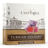 Eastanbul Turkish Delight Candy – Elegant Birthday Gift for Her and Mom, Gourmet Lokum Sampler