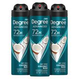 Degree Men Adventure Antiperspirant Dry Spray – 72-Hour All-Day Confidence for the Busy Professional