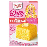 Duncan Hines Dolly Parton Sweet Cornbread & Muffin Mix, 16 oz – Portable Mix for Camping and Cabin Cookouts