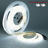 TOPAI COB LED Strip Light for Bedroom Ambient Glow, 4000Lm Warm to Cool White Accent Lighting for Living Room Walls and Headboards