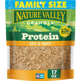 Nature Valley Protein Granola – Thoughtful Care Package for Busy Moms, Family Size 17 oz Pouch