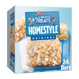 Rice Krispies Treats Homestyle Marshmallow Snack Bars Travel Treats for Camping and Day Trips, No Refrigeration Needed