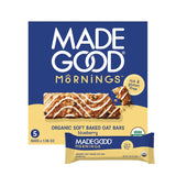 MadeGood Morning Blueberry Bars – Organic Gluten-Free Bar for Whole-Body Wellbeing, Pantry Staple