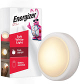 Energizer LED Puck Lights – Cool-to-Touch Night Lighting for Kids' Bedrooms and Hallways