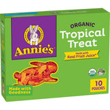 Annie's Organic Fruit Tape Swirly Strawberry – Car Ride Snack for Kids, 6 Rolls of Gelatin-Free Soft Chewy Tape