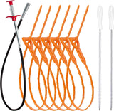 Drain Clog Remover 9-Pack – Bathroom and Kitchen Cleaning Tool Set for Tidy, Stress-Free Home Upkeep