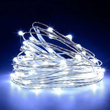 Minimax Home Timer LED Fairy Lights – Cozy Bedroom Ambient Lighting, 16ft Silver Wire Starry String