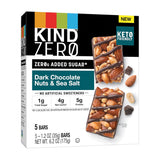 KIND ZERO Sugar Bars – Clean-Ingredient Pantry Staple for Minimalist Kitchen, 0g Added Sugar