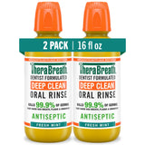 TheraBreath Deep Clean Mouthwash – Self-Care Oral Rinse for Nightly Bedtime Wellness Ritual, Fresh Mint