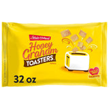 Malt-O-Meal Honey Graham Squares – After-School Snack for Kids and Busy Parents, Bulk 32 oz Resealable Bag