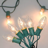 Holiday Brilliance C9 LED String Lights – 25ft Outdoor Patio Lights for Camping, Backyard and Garden Pathway