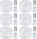 Mlambert Fairy Lights Battery Operated – Cozy Bedroom Decor with Warm White Glow and Remote Timer