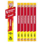 Slim Jim Giant Original Smoked Snack Sticks – Portable Fuel for Road Trips and Fishing Trips, No Refrigeration Needed