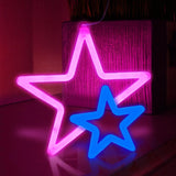 BRIGHTDECK Butterfly Neon Sign Set – Romantic Valentine's Day Gift for Her, USB and Battery Powered Wall Light for Bedroom Decor