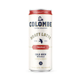 La Colombe Vanilla Draft Latte - Portable Cold Brew for Road Trips, 4-Pack of 9oz Cans with Sip-Thru Lids
