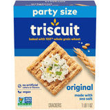 Triscuit Original Party Size Crackers – Thoughtful Hostess Gift for Holiday Entertaining